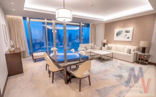 Full Burj Khalifa and Fountain View | Best Layout